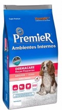 Premier Ces Ambientes Internos Dermacare Adultos Sabor Salmo 2,5kg
