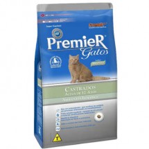 Premier Gatos Castrados Acima De 12 Anos Sabor Frango 0,5kg