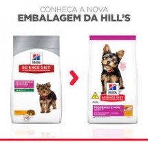 HILL'S FILHOTES PEQUENOS E MINIATURA 2,04 KG