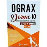 OGRAX DERME 10 COM 30 CPSULAS GELATINOSAS