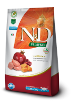 N&D PUMPKIN FELINE CASTRADO FRANGO 400G