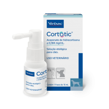 Soluo Otolgica Virbac Cortotic para Ces 16 ml