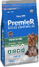 Premier Ces Raas Especficas Yorkshire Adultos Sabor Frango 1kg