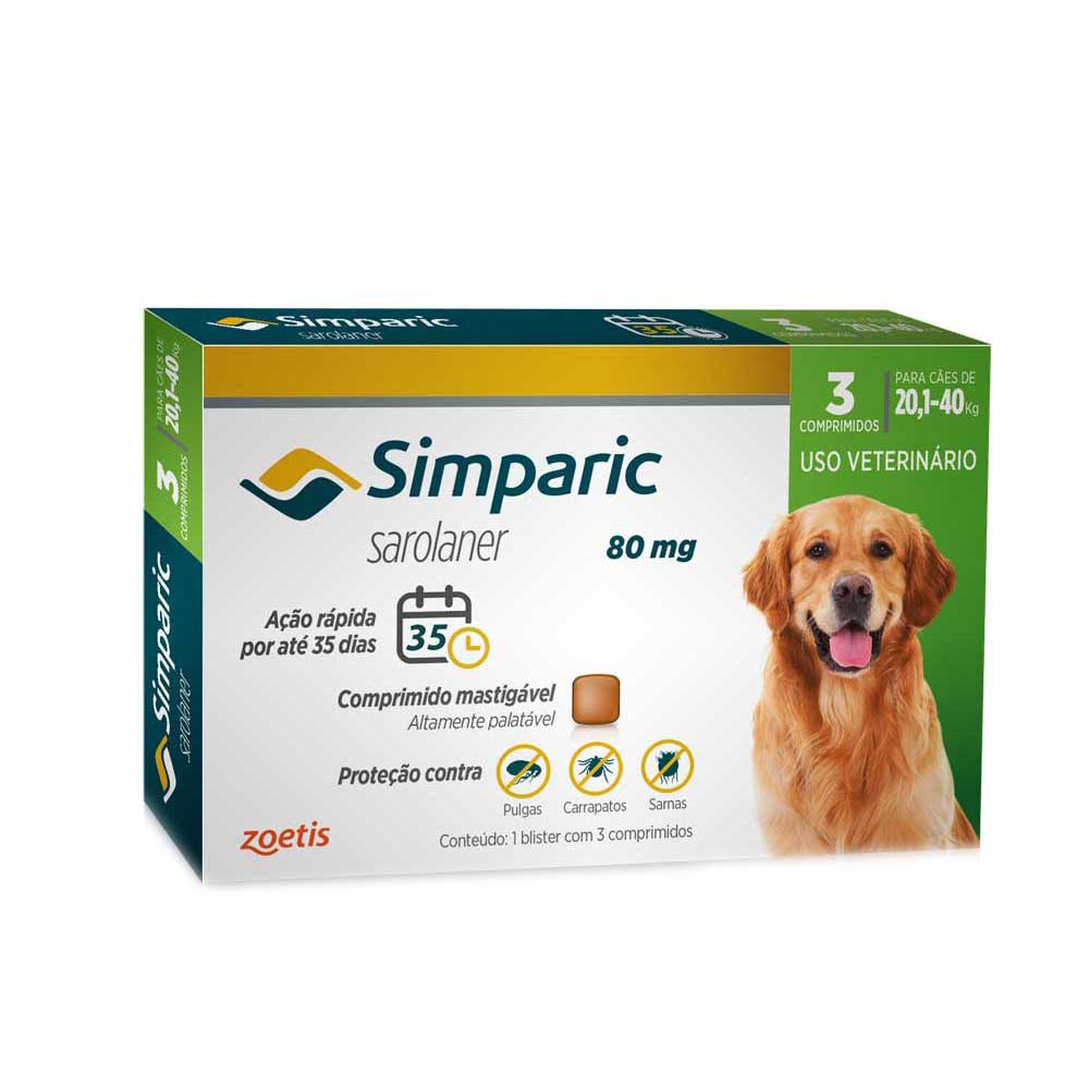 SIMPARIC 20 A 40KG COM 3 COMPRIMIDOS Tonic o simparic-20-a-40kg-com-3-comprimidos-tonic-o