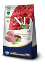 N&D QUINOA FELINE WEIGHT MANAGEMENT CORDEIRO 1,5KG