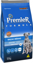 Premier Ces Formula Raas Mdias Adultos Sabor Frango 15kg