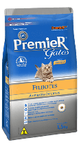 Premier Gatos Filhotes Sabor Frango 1,5KG