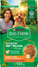 DOG CHOW Adulto Racas Pequenas Carne, Frango Arroz 900G