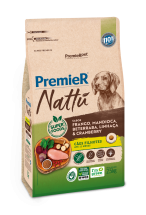 PREMIER NATT FILHOTES SABOR FRANGO, MANDIOCA, BETERRABA, LINHAA E CRANBERRY 2,5 KG