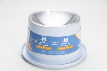 COMEDOURO GATOS MR BIGODE BRANCO