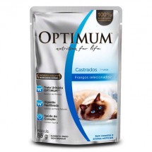 OPTIMUM CAT SACHE AD CASTRADO FRANGO 85G