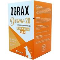 OGRAX DERME 20 COM 30CPSULAS GELATINOSAS