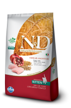 N&D ANCESTRAL GRAIN GATO FILHOTES SABOR FRANGO 1,5 KG