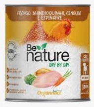 ALIMENTAO NATURAL ORGANNACT BE NATURE CES SABOR FRANGO, MANDIOQUINHA, CENOURA E ESPINAFRE 300G