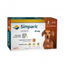 SIMPARIC 5,1 A 10 KG COM 3 COMPRIMIDOS