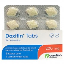 DOXIFIN TABS 200 MG COM 6 COMPRIMIDOS