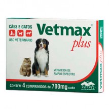 VETMAX PLUS 4 COMPRIMIDOS