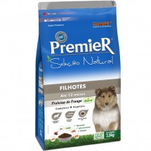 Premier Seleo Natural Ces Filhotes Sabor Frango 2,5kg