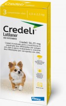 Credeli Tablet 1,3 a 2,5kg C/3 comprimidos