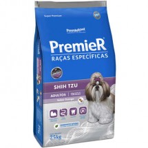 Premier Ces Raas Especficas Shih Tzu Adultos Sabor Frango 7,5kg