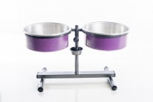 COMEDOURO REGULAVEL ANTI FORMIGA MEDIO LILAS 5 Litros