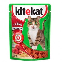 KITEKAT SACHE ADULTO CARNE 70G
