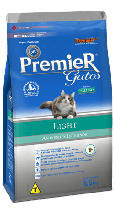 Premier Gatos Adultos Light Sabor Salmo 1,5KG