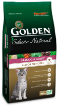 Golden Seleo Natural Gatos Filhotes Sabor Frango & Arroz 10,1kg