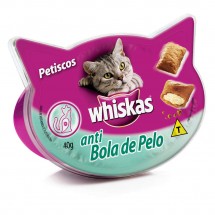WHISKAS TEMP BOLA DE PELO 40G