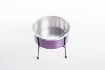 COMEDOURO ARAMADO SIMPLES PEQUENO NF LILAS