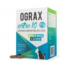 OGRAX ARTRO 10 COLGENO DO TIPO 2 COM 30 CPSULAS