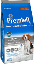 Premier Ces Ambientes Internos Light Adultos Sabor Frango & Salmo 12