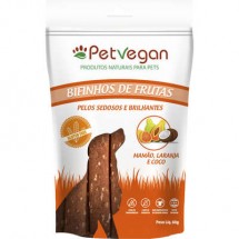 BIFINHO DE FRUTAS PETVEGAN MAM�O, LARANJA E COCO 60G