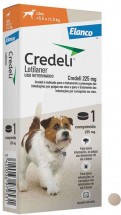Antipulgas e Carrapatos Credeli 225 mg para C�es de 5,5 a 11 Kg com 1 comprimidos