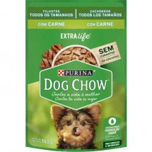 DOG CHOW Sache Filhote Carne  100g