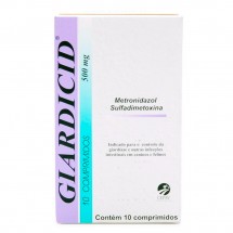 GIARDICID 500MG 10CP