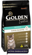 Golden Gatos Filhotes Sabor Frango 3kg