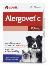 ALERGOVET 0,7 MG 10 comprimidos