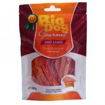 BIODOG GOURMET SOFT STRIPS 100G