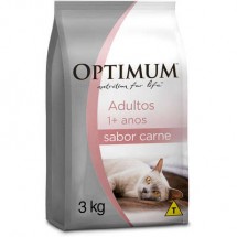 OPTIMUM GATO ADULTO SABOR CARNE 3KG