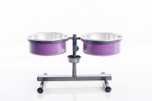 COMEDOURO REGULAVEL ANTI FORMIGA PEQUENO LILAS  3 Litros