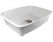 BANHEIRA GATO CLASSIC FURACAOPET - BRANCA