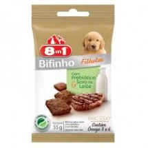 BIFINHO 8EM1 FILHOTES SABOR FRANGO E SORO DE LEITE 55G