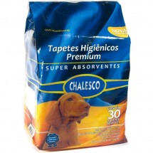 TAPETE HIGINICO  CHALESCO C/30 UNIDADES