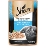 SHEBA CORTES SELECIONADOS SABOR ATUM MARINADO 85 G