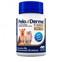 PELO & DERME 1500 30 CAPSULAS