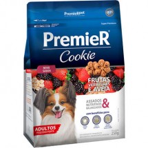 PREMIER COOKIE FRUTAS VERMELHAS ADULTO RAAS PEQUENAS 250 G