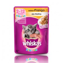 WHISKAS SACHE FRANGO FILH 85G