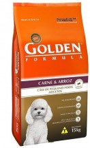 Golden Carne & Arroz Mini Bits Formula Ces Adultos 15KG