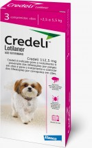 Credeli 2,5 a 5,5kg C/3 comprimidos